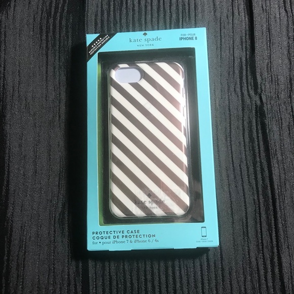 kate spade Accessories - 🆕 Kate Spade Protective Case Rose Gold & White